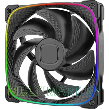 Набор вентиляторов Geometric Future Squama 2503 ARGB Triple Pack (черный) картинка 2